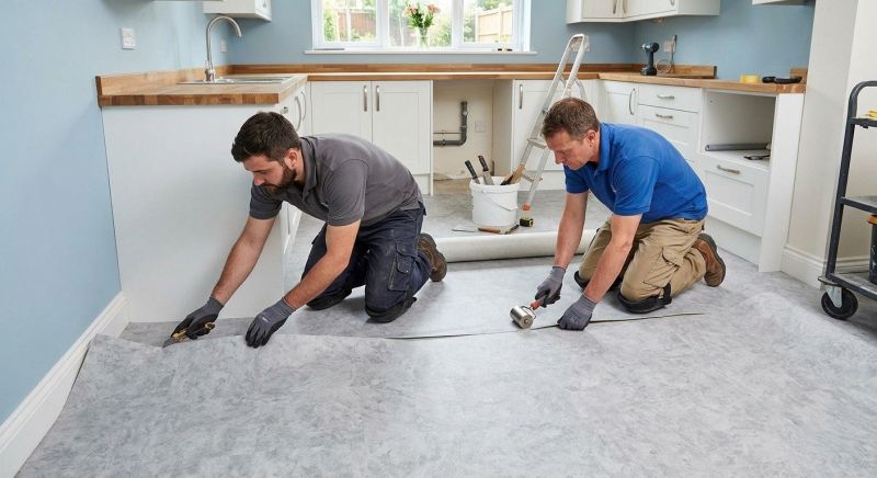 Sheet Linoleum Installation in Florissant, CO