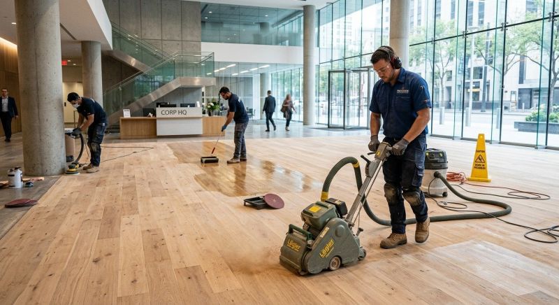 Our team working on Flooring Service projects in Woodland Park, CO