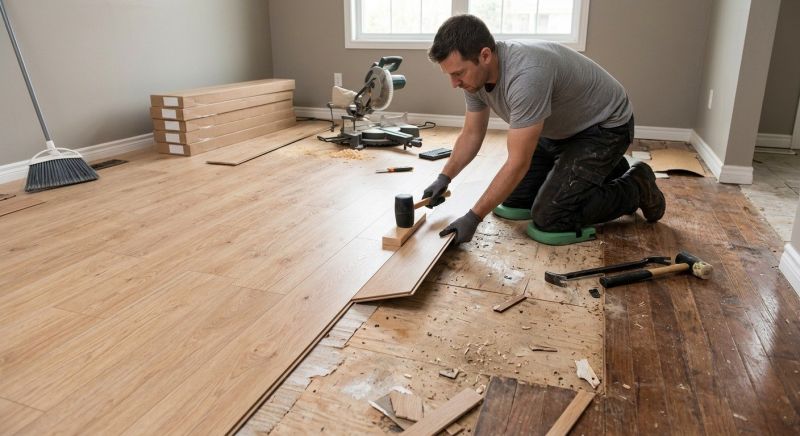 Laminate Floor Installation in El Paso County, CO