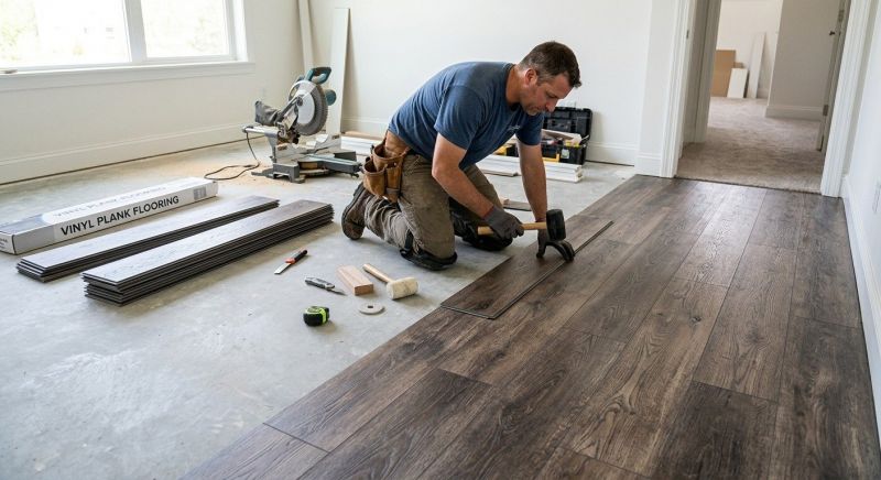 Linoleum Floor Installation in Monument, CO