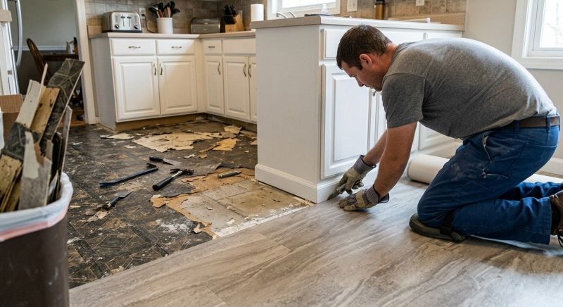 Linoleum Floor Installation in Palmer Lake, CO