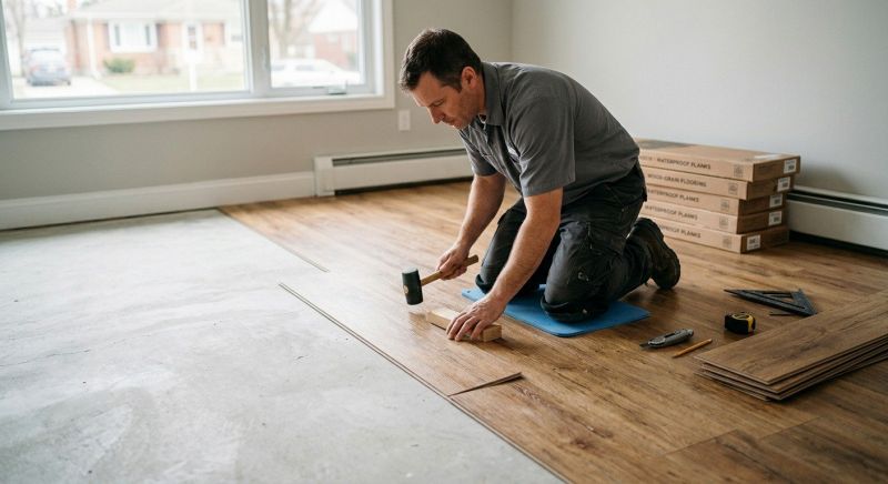 Linoleum Flooring Replacement in Woodland Park, CO