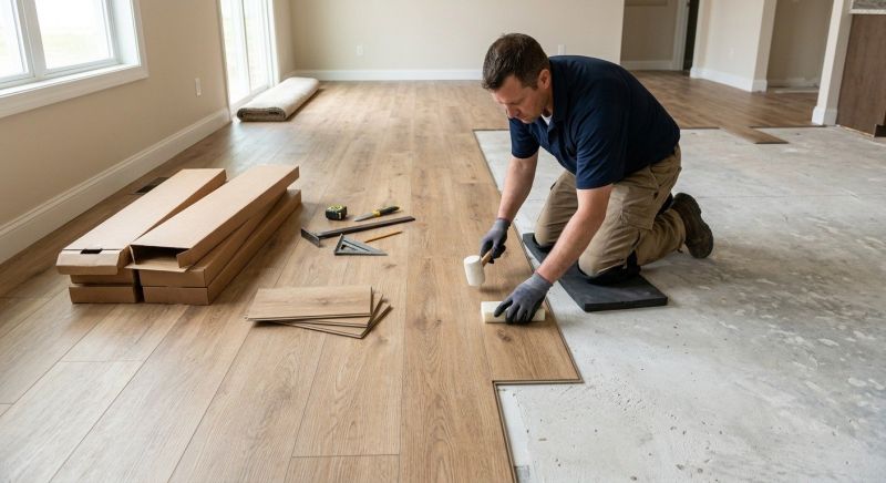 Luxury Vinyl Tile Installation in Woodland Park, CO