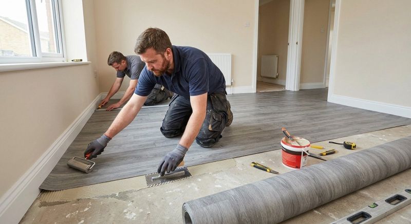 Sheet Linoleum Installation in Palmer Lake, CO