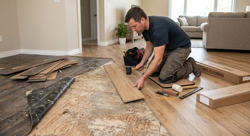 Vinyl Flooring Installation in Florissant, CO