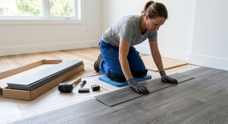 Vinyl Tile Installation in Woodland Park, CO